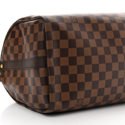 Louis Vuitton Damier Ebene Speedy Bandouliere 30 9 of 12