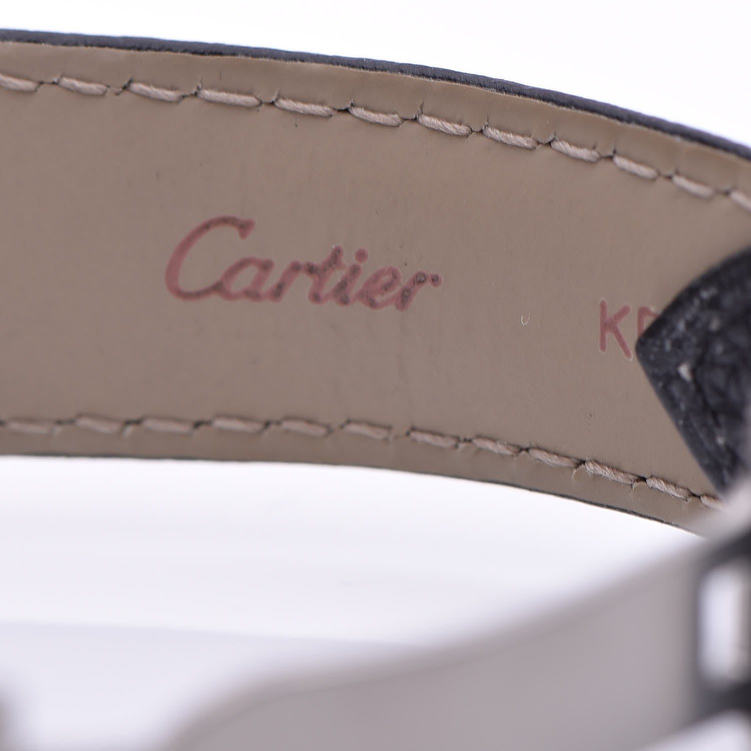 Cartier Stainless Steel Calfskin 24mm Tank Solo Quartz Watch 7 of 10