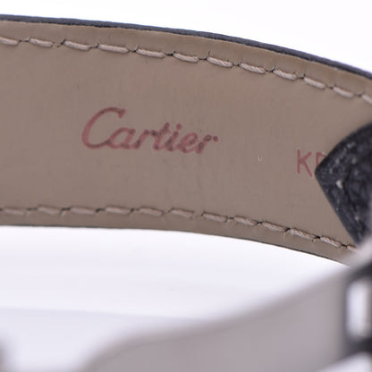 Cartier Stainless Steel Calfskin 24mm Tank Solo Quartz Watch 7 of 10