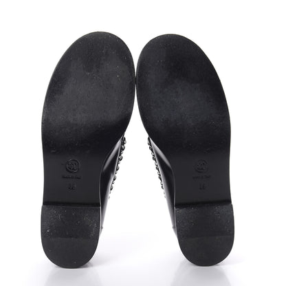 Chanel Calfskin Chain Mocassin Loafers 39 Black 5 of 11