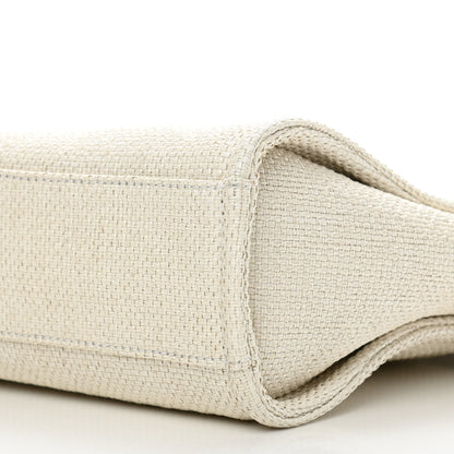 Chanel Mixed Fibers Mini Deauville Tote White 6 of 10