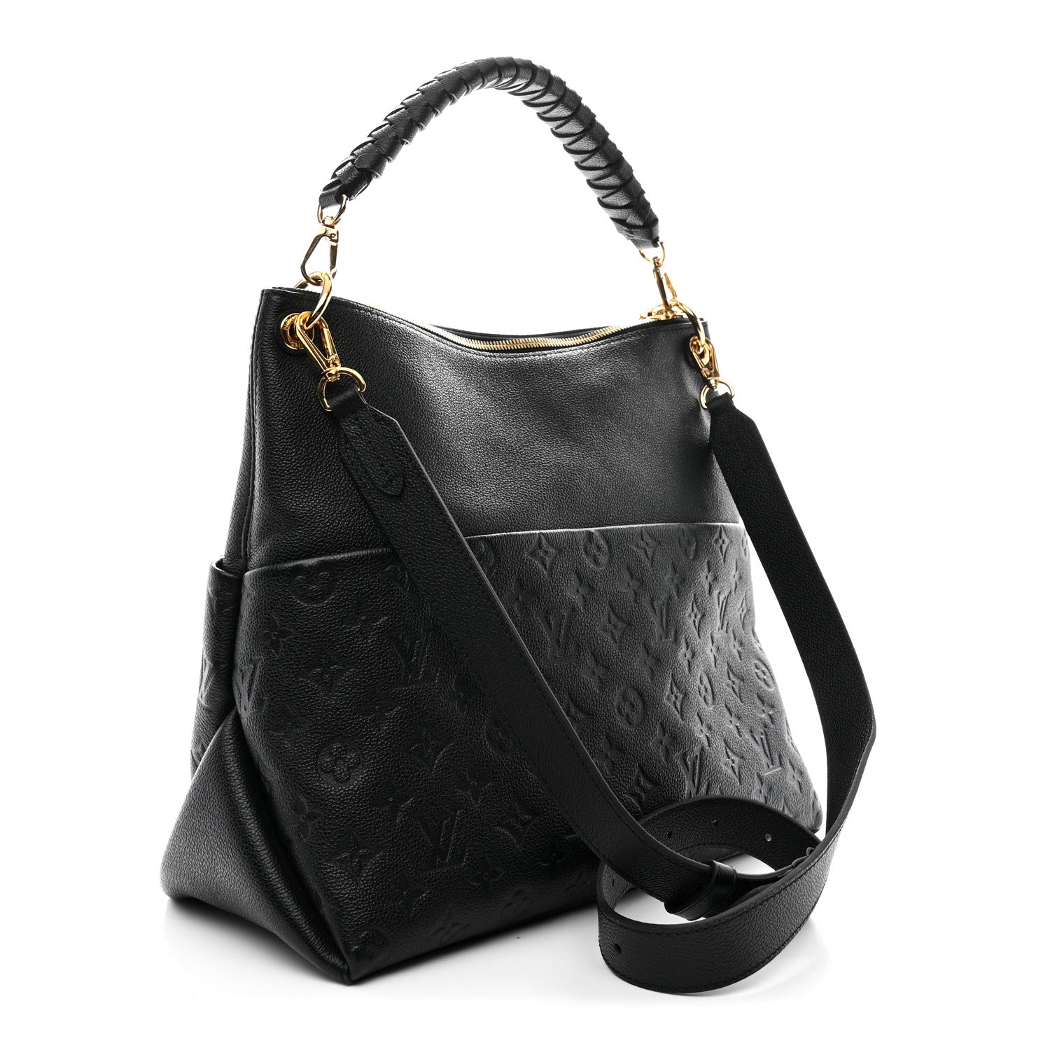 Louis Vuitton Empreinte Maida Hobo Black 3 of 10