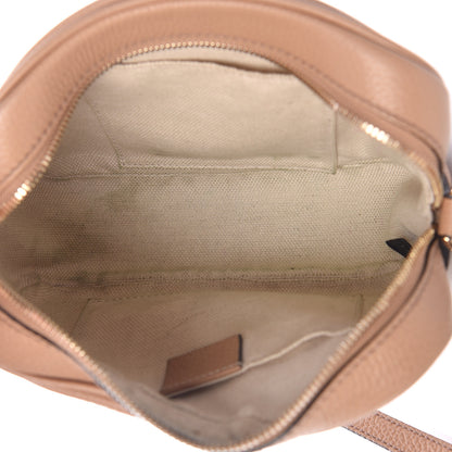 Gucci Pebbled Calfskin Small Soho Disco Bag Camelia 5 of 20
