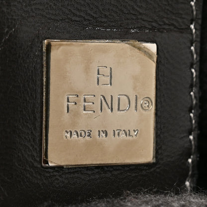 Fendi Wool Zucca Mama Baguette Grey 6 of 10