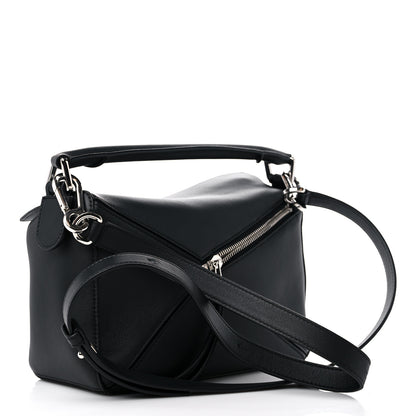 Loewe Calfskin Small Puzzle Bag Black 3 of 11