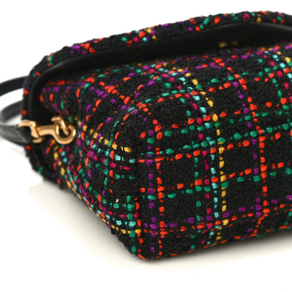 Saint Laurent Tweed Toy Loulou Shoulder Bag Black 10 of 17