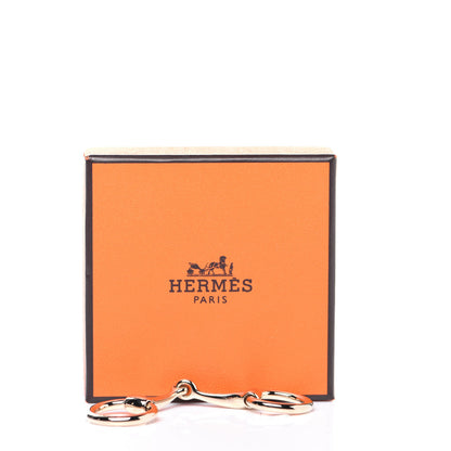 Hermes Permabrass Mors Scarf Ring Gold 6 of 6