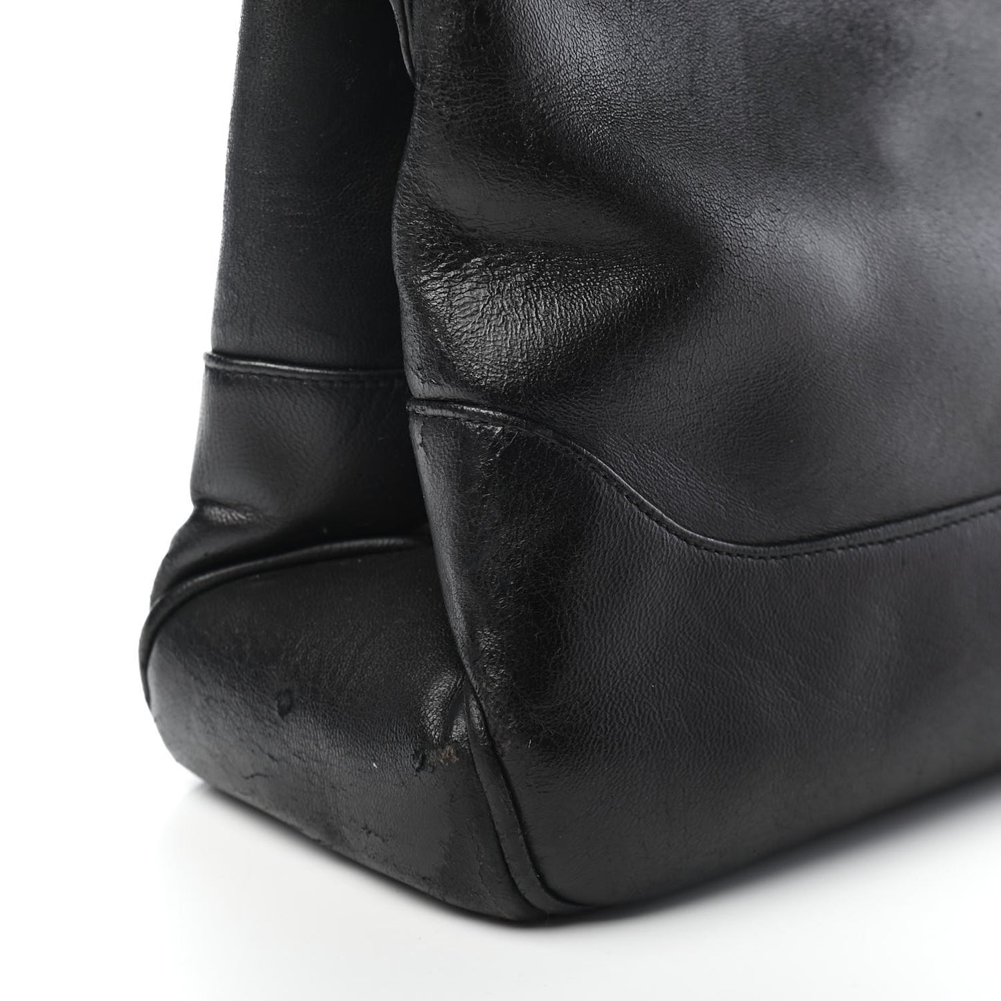 Lambskin CC Shoulder Bag Black