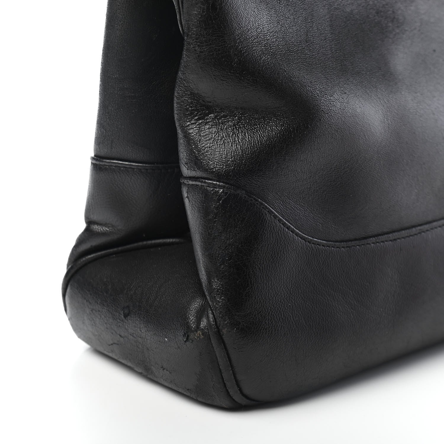 Chanel Lambskin CC Shoulder Bag Black 11 of 15