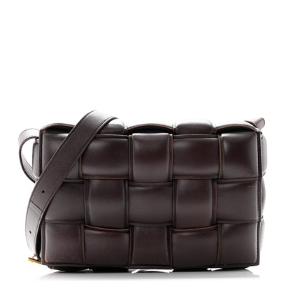 Bottega Veneta Nappa Maxi Intreccio Padded Cassette Crossbody Bag Grape 1 of 11