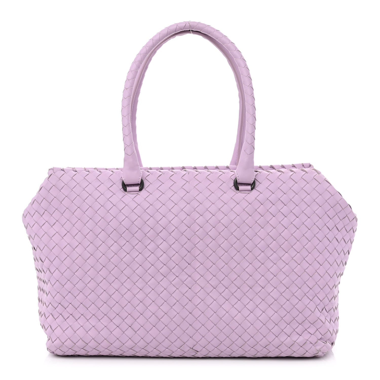 Bottega Veneta Nappa Intrecciato Brick Tote Parme 1 of 10