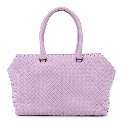 Bottega Veneta Nappa Intrecciato Brick Tote Parme 1 of 10