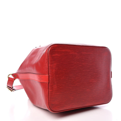 Louis Vuitton Epi Petit Noe Castillan Red 4 of 16