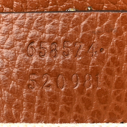 Gucci New Denim GG Monogram Dollar Calfskin Web Mini Horsebit 1955 Shoulder Bag Blue Tea Cuir Epilog 7 of 12