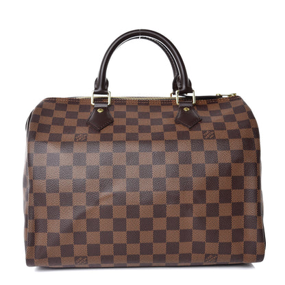 Louis Vuitton Damier Ebene Speedy 30 1 of 16
