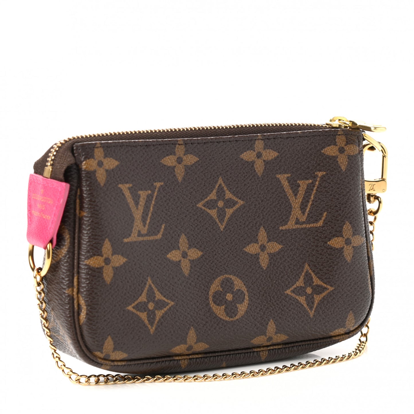 Monogram 2019 Christmas Animation Mini Courchevel Pochette Accessories Fuchsia