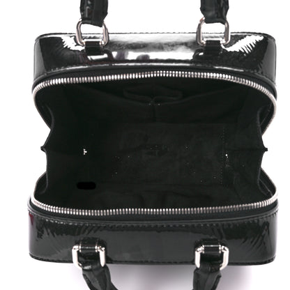 Chanel Patent Quilted Travel Kit Vanity Case Black 5 of 11