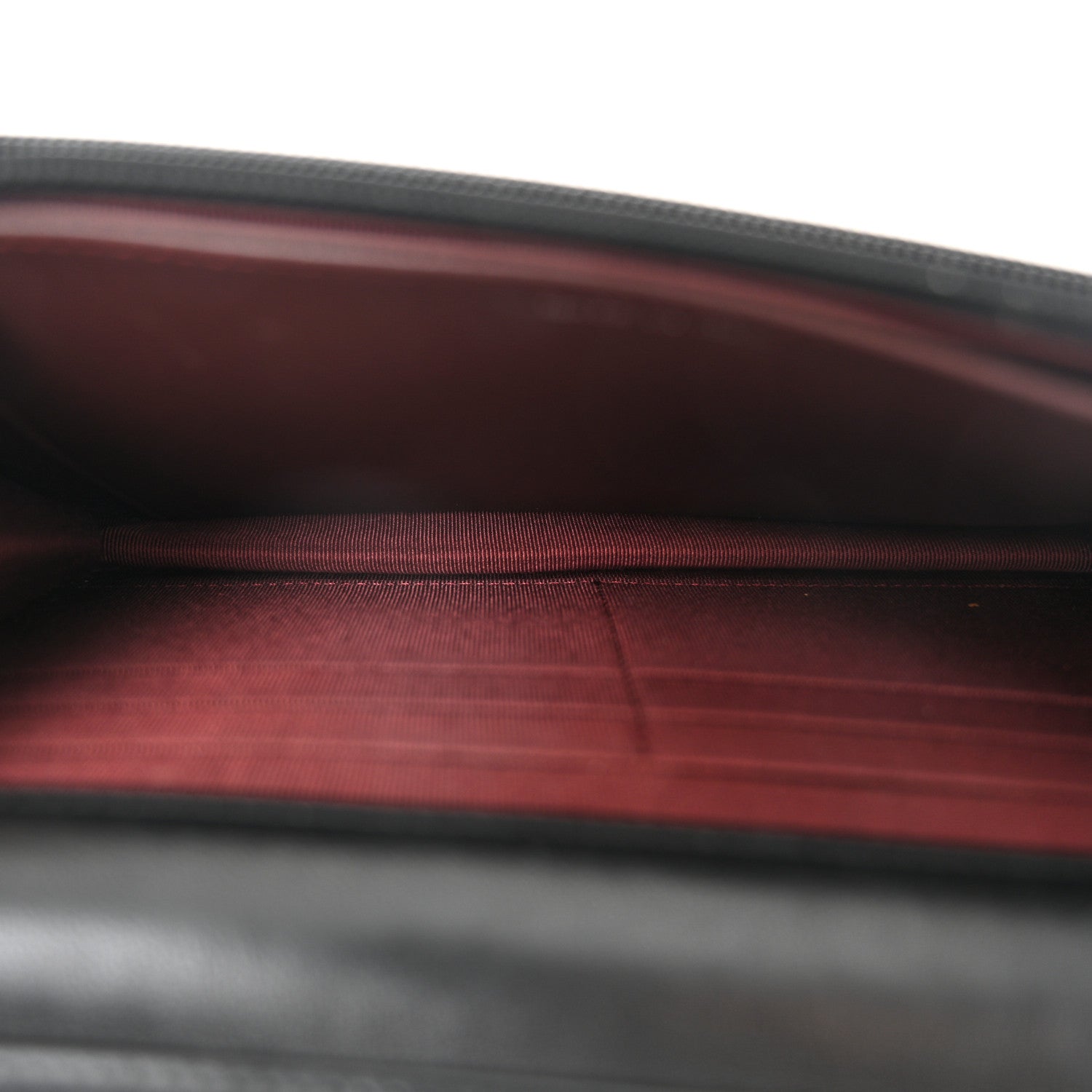 Chanel Lambskin Quilted Wallet On Chain WOC Black 5 of 11