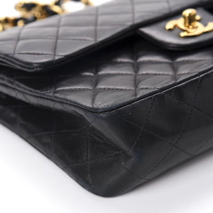 Chanel Lambskin Quilted Small Double Flap Black 6 of 11