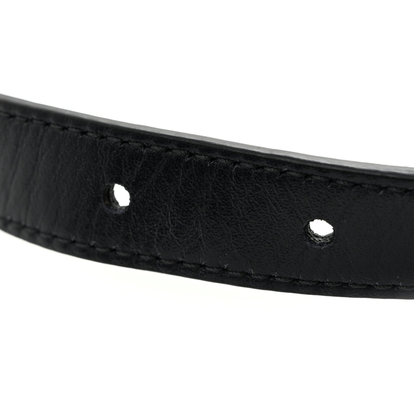 Oblique Saddle Belt Bag Blue