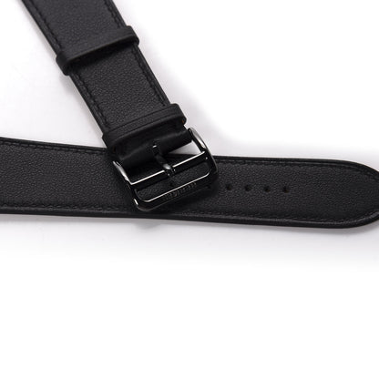 Hermes Swift 44mm Apple Watch Band Black 7 of 8