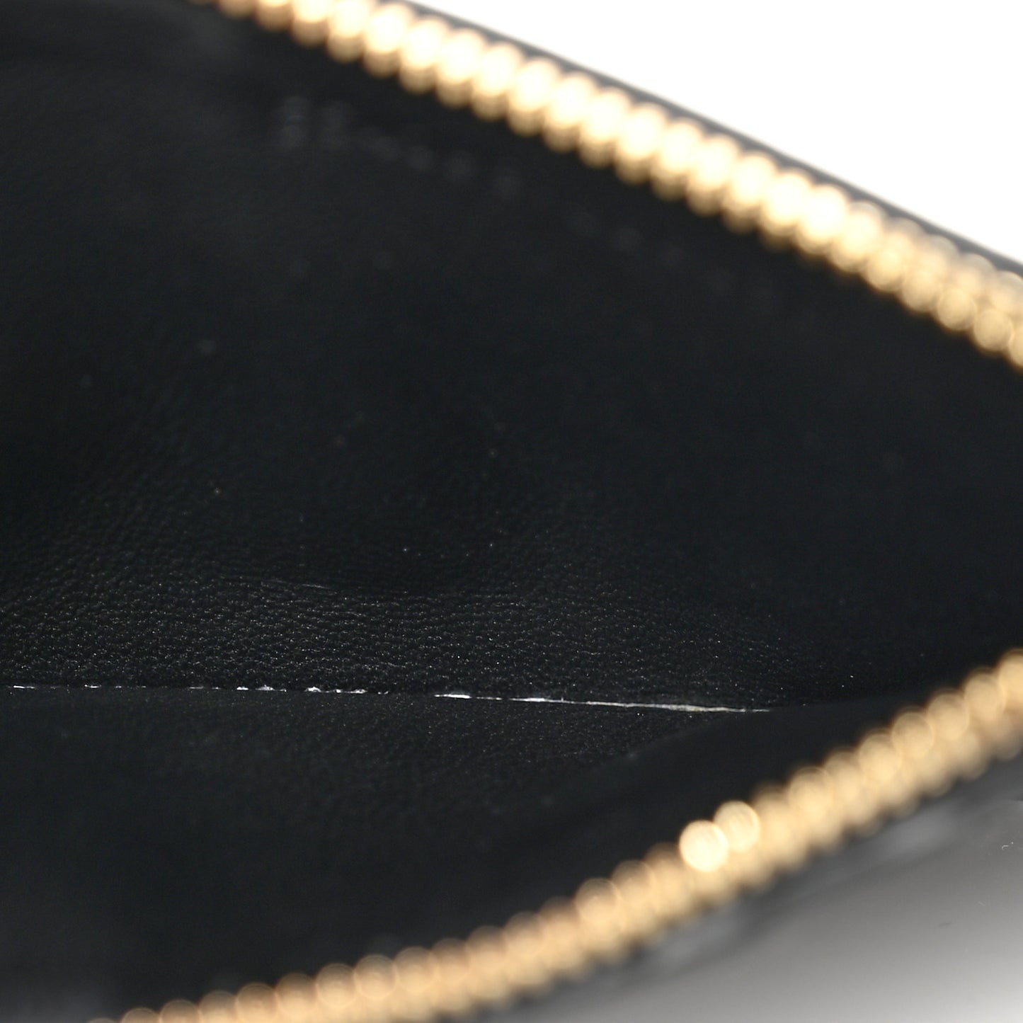 Calfskin Card Holder Wallet Black