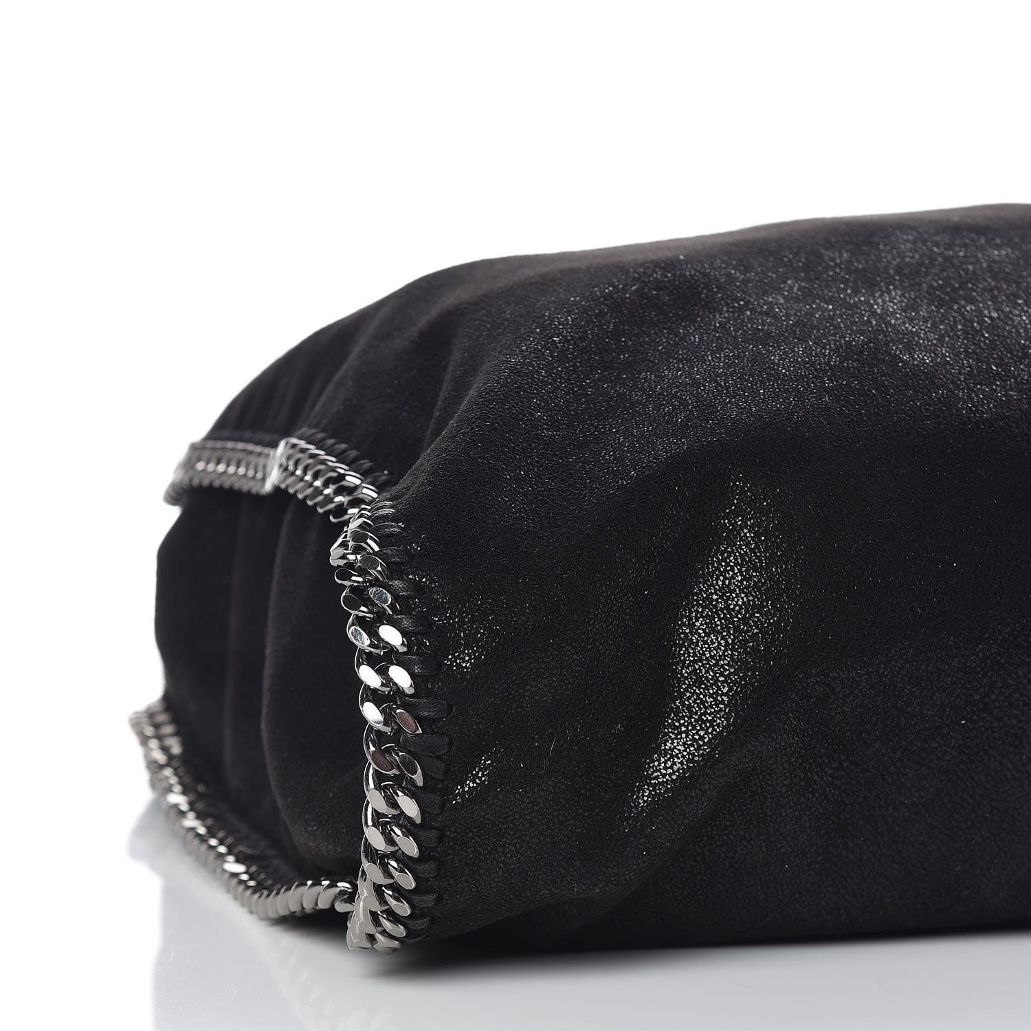 Stella McCartney Shaggy Deer Big Falabella Tote Black 6 of 11