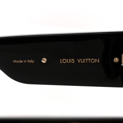 Louis Vuitton Acetate Paris Texas Sunglasses Z1132E Black 5 of 8