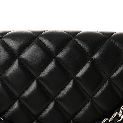 Chanel Lambskin Quilted Maxi Single Flap Black 8 of 10