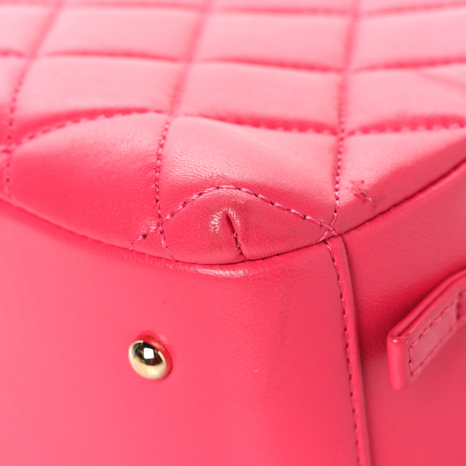 Chanel Lambskin Quilted Small Trendy CC Bowling Bag Pink 13 of 14