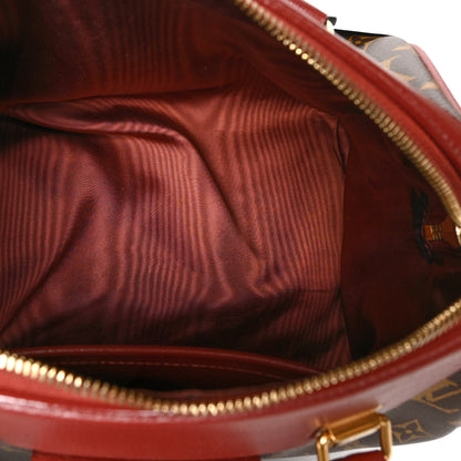 Louis Vuitton Monogram Golden Arrow Speedy Burgundy 4 of 13