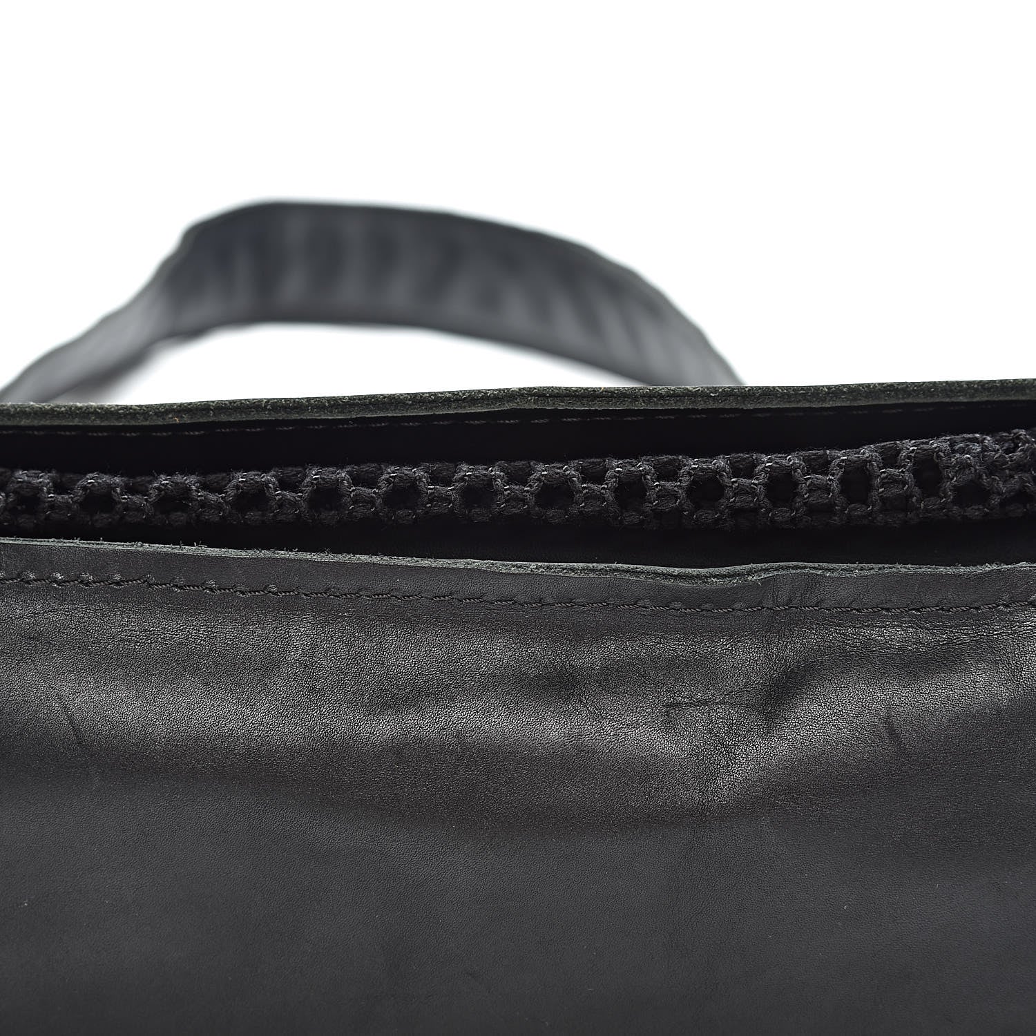Chanel Calfskin Stitched Small Highlander Messenger Black 19 of 20