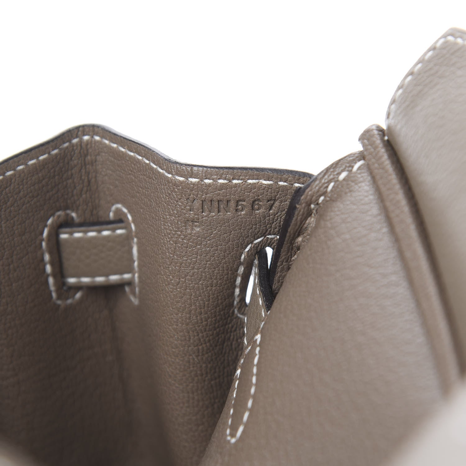 Hermes Taurillon Novillo Birkin 25 Etoupe 7 of 11