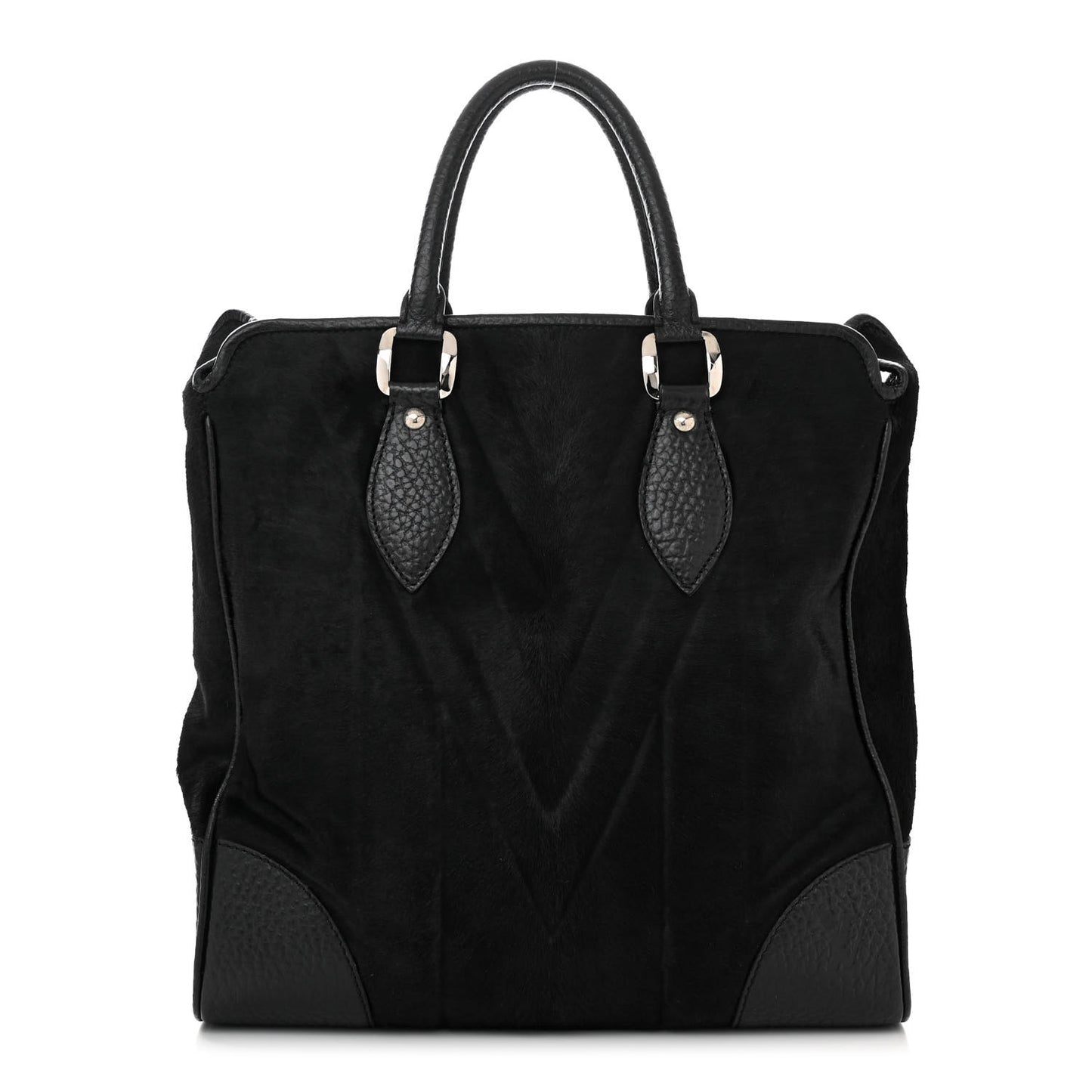 Pony Hair Mens Cabas Whistler Black