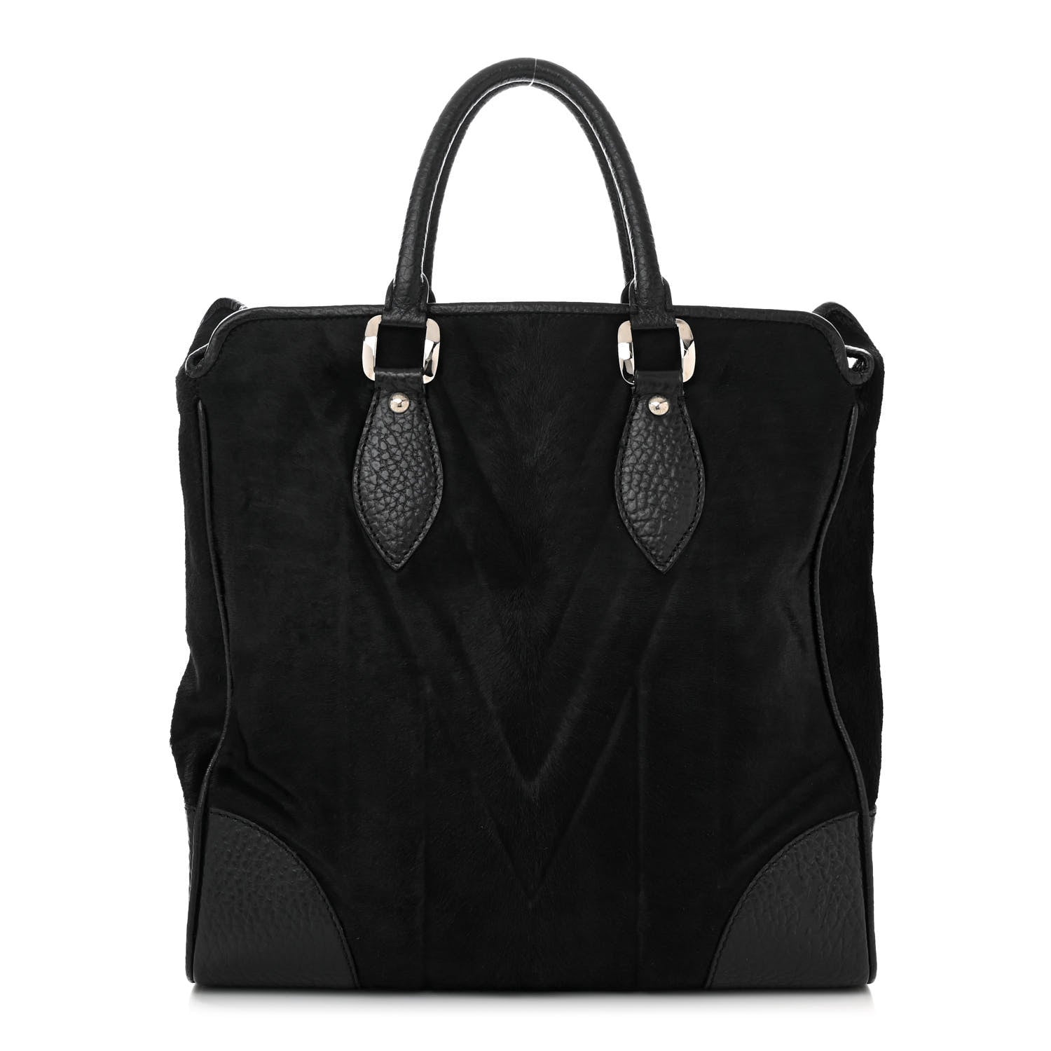 Louis Vuitton Pony Hair Mens Cabas Whistler Black 1 of 10