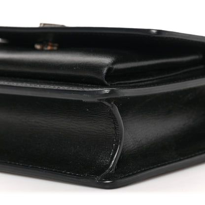 Saint Laurent Calfskin Monogram Sunset Chain Wallet Black 8 of 8