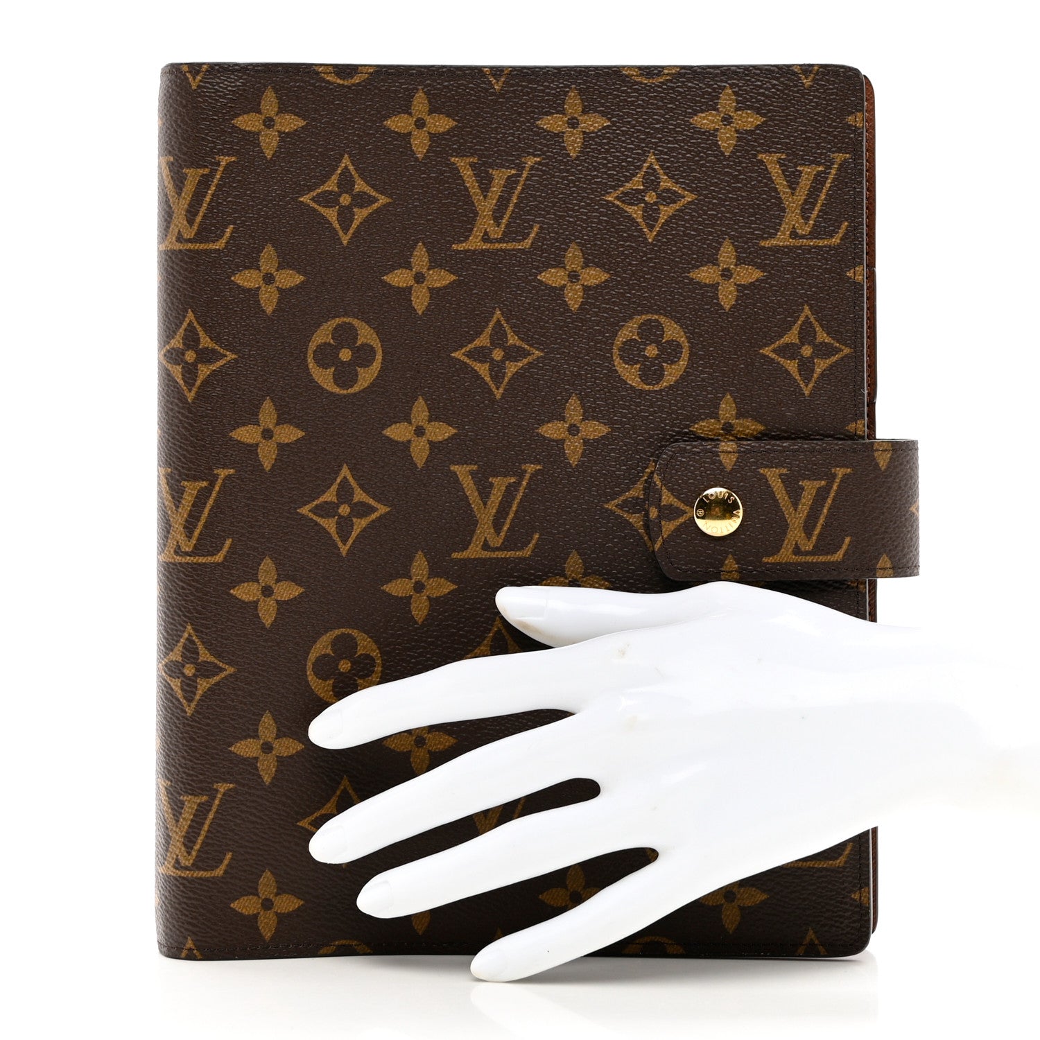 Louis Vuitton Monogram Large Ring Agenda Cover 2 of 8