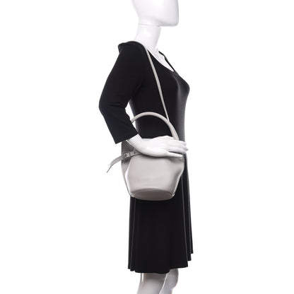 Celine Smooth Calfskin Nano Big Bag Bucket Light Grey 2 of 11