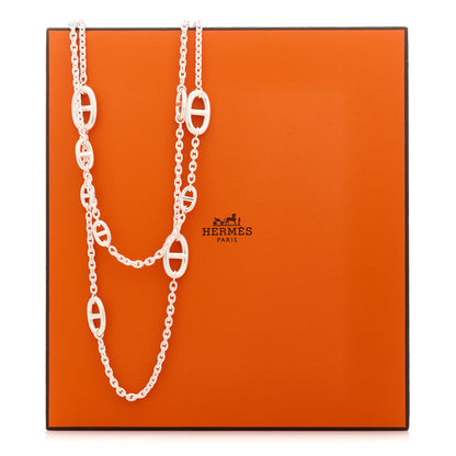 Hermes Sterling Silver Farandole Necklace 120 6 of 6