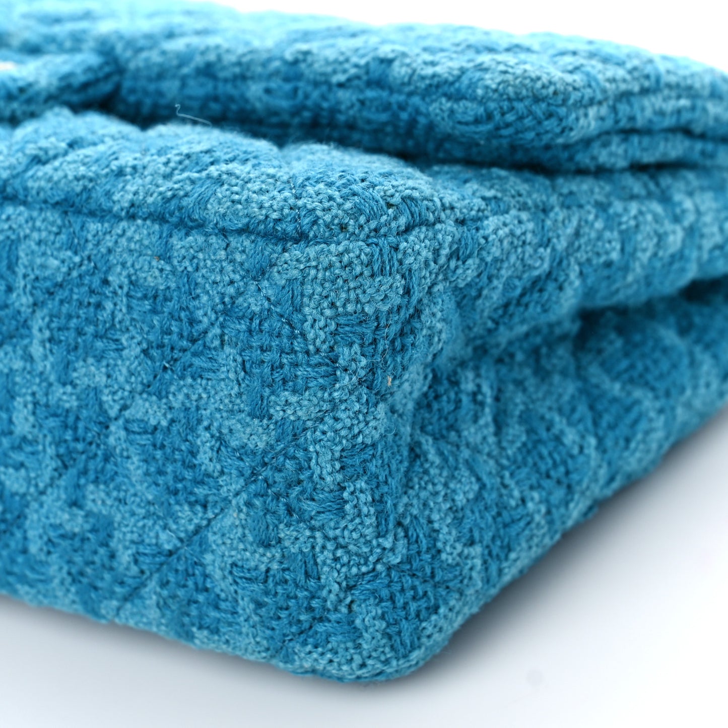 Tweed Quilted 2.55 Reissue 225 Flap Turquoise