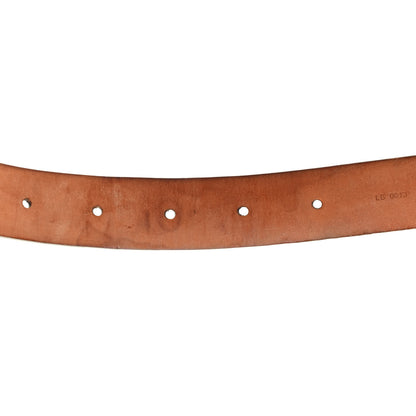 Louis Vuitton Monogram Ceinture Belt Silver Buckle 100 40 5 of 7