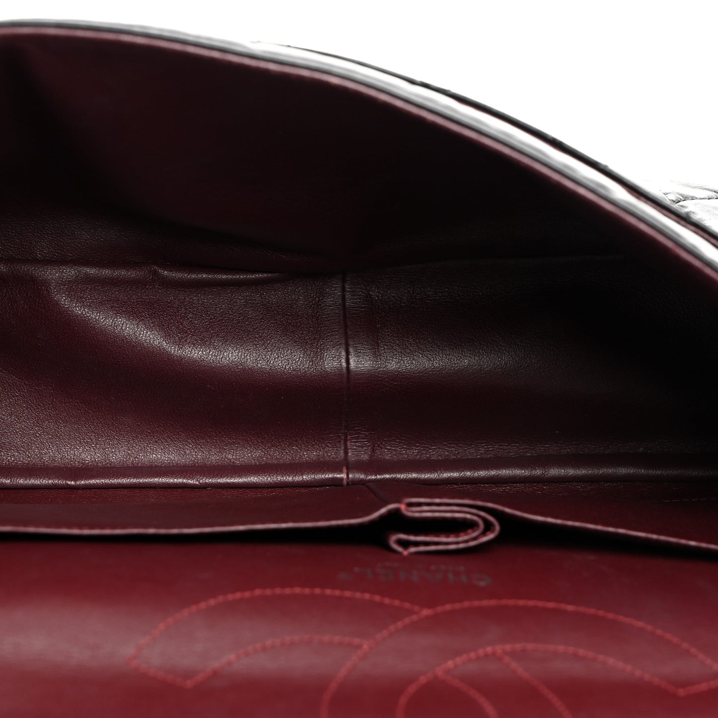 Aged Calfskin Quilted 2.55 Reissue 227 Flap Black