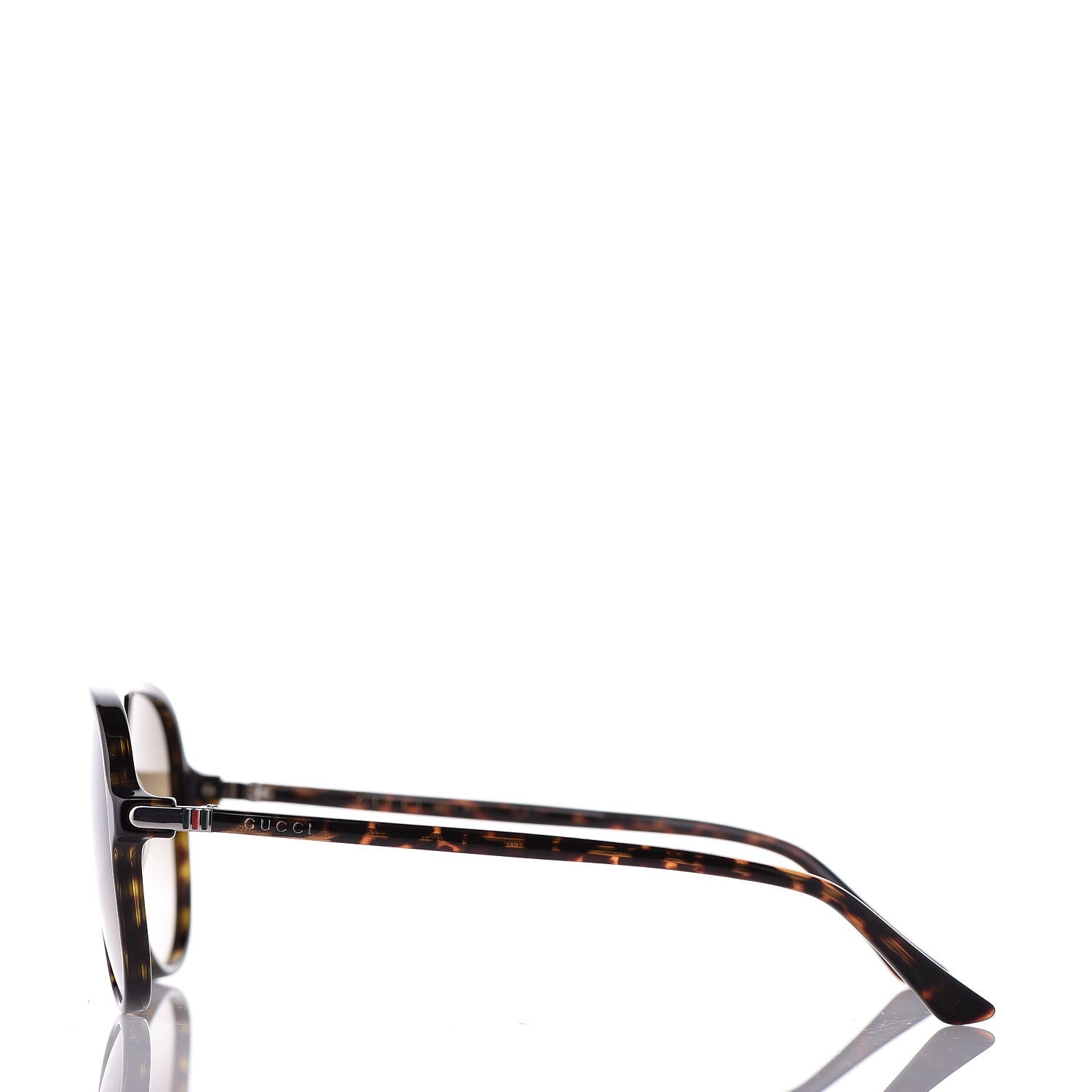 Gucci Aviator Web GG Sunglasses 0015/S Tortoise 4 of 8