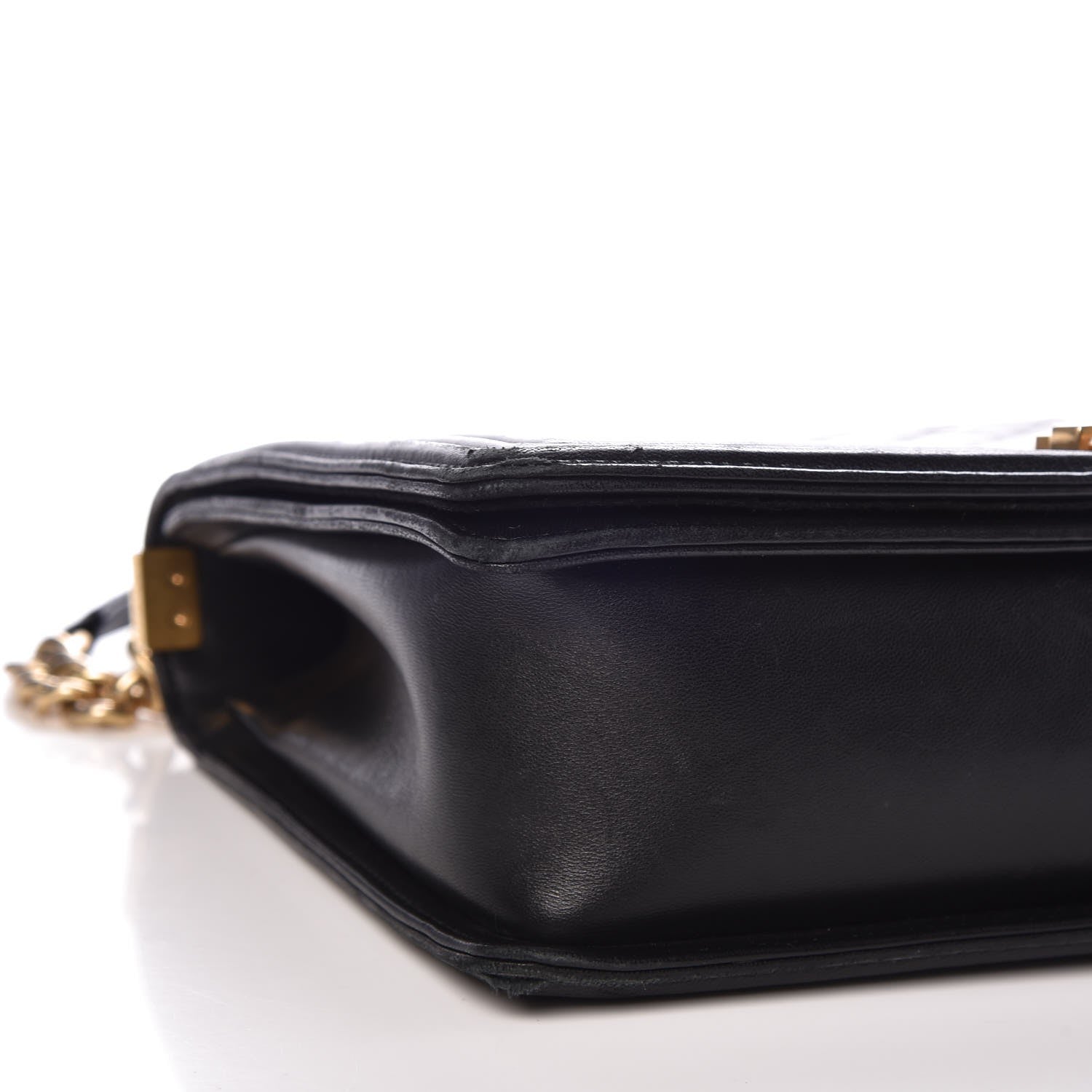 Chanel Lambskin Quilted Large Boy Flap Black 8 of 10