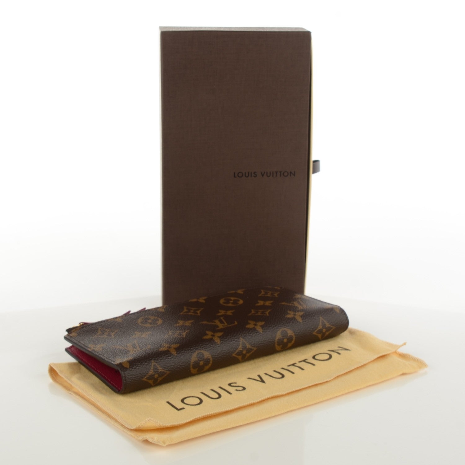 Louis Vuitton Monogram Adele Wallet Fuchsia 4 of 7