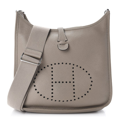 Hermes Taurillon Clemence Evelyne III PM Gris Tourterelle 1 of 11