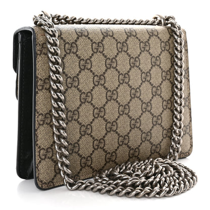 Gucci GG Supreme Monogram Mini Dionysus Shoulder Bag Black 3 of 12