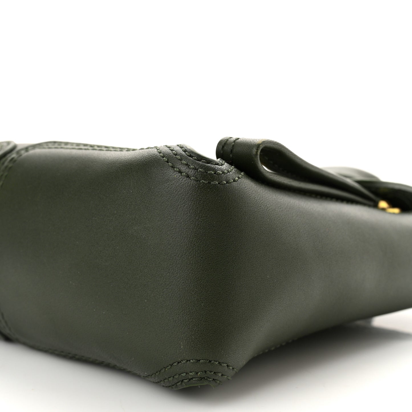 Calfskin Mini Pashli Satchel Military Green