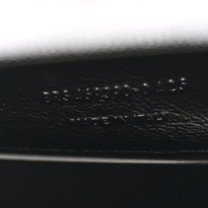 Saint Laurent Grain De Poudre Small Classic Monogram Kate Satchel Black 7 of 10