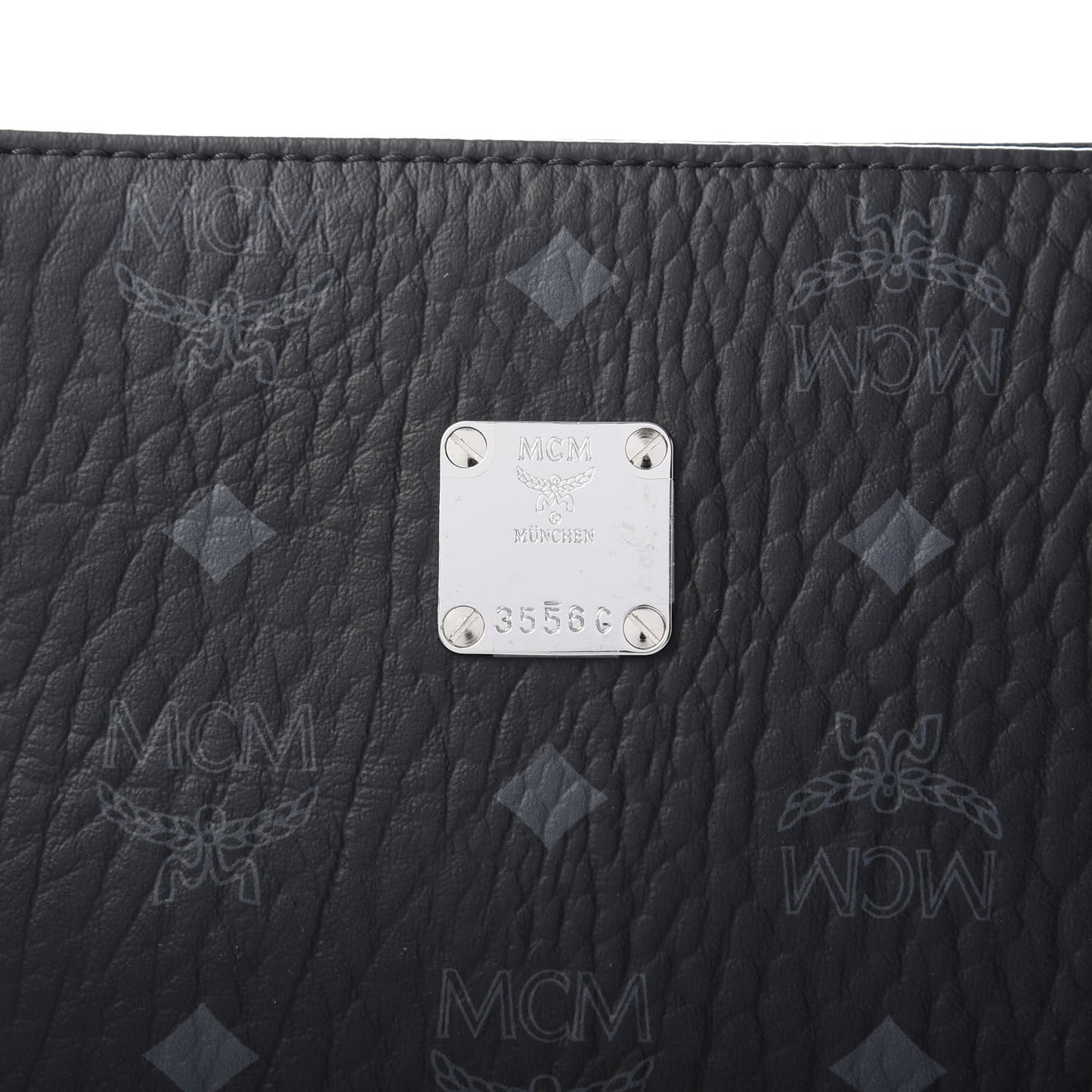 Visetos Zip Pouch Black